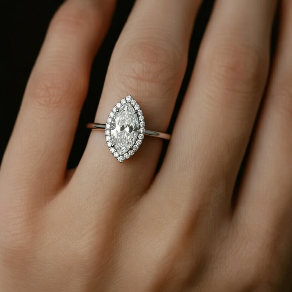 Marquise Glow Ring