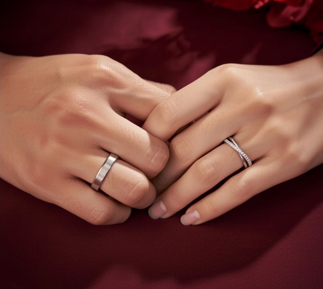 Heartstring Promise Ring Set