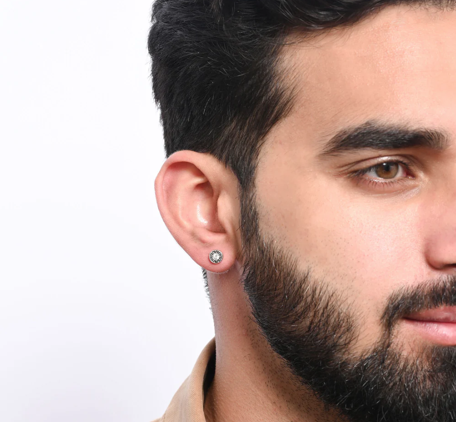 Greek Aura Stud Earrings