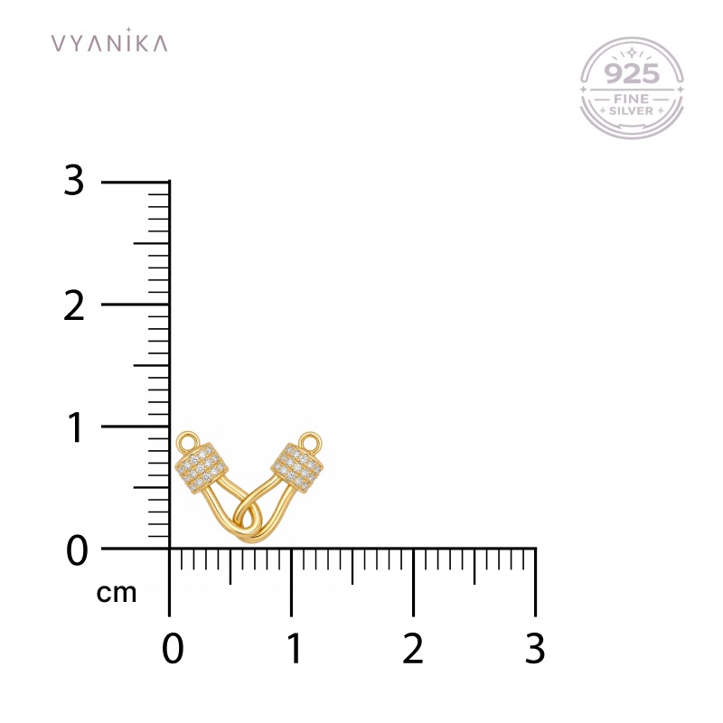 Vyanika Interlock Luxe Pendant