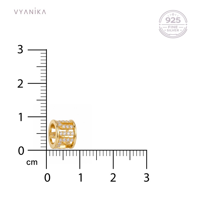 Vyanika Crystal Barrel Pendant