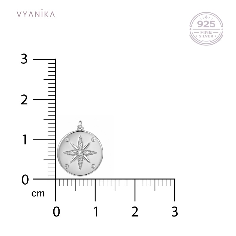 Vyanika Celestial Compass Pendant
