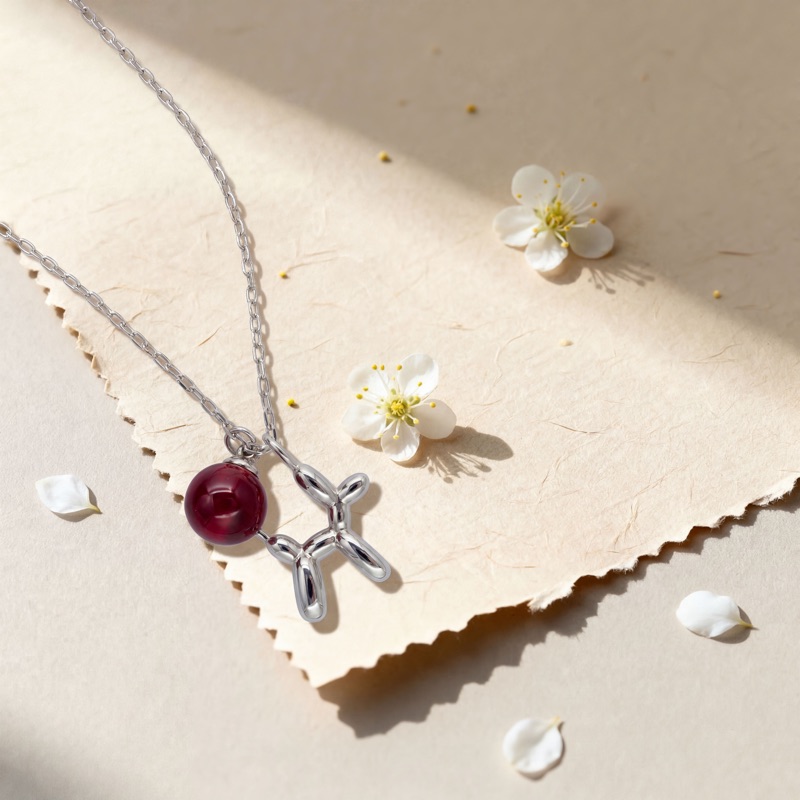 Vyanika Balloon Dog Charm Pendant