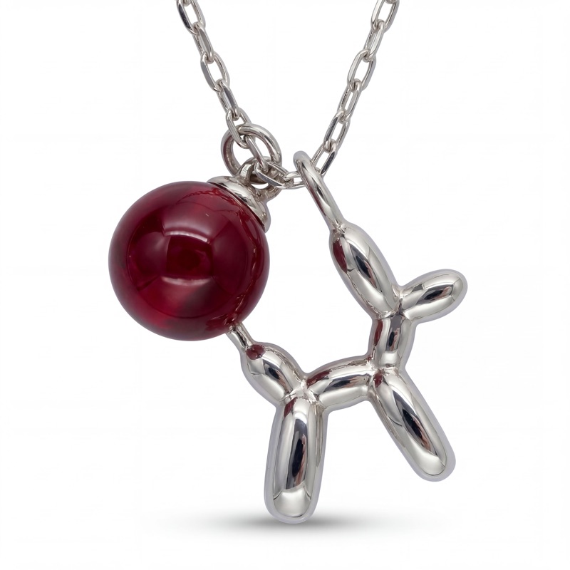 Vyanika Balloon Dog Charm Pendant