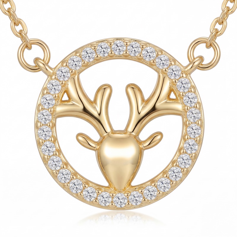 Vyanika Stag Charm Pendant