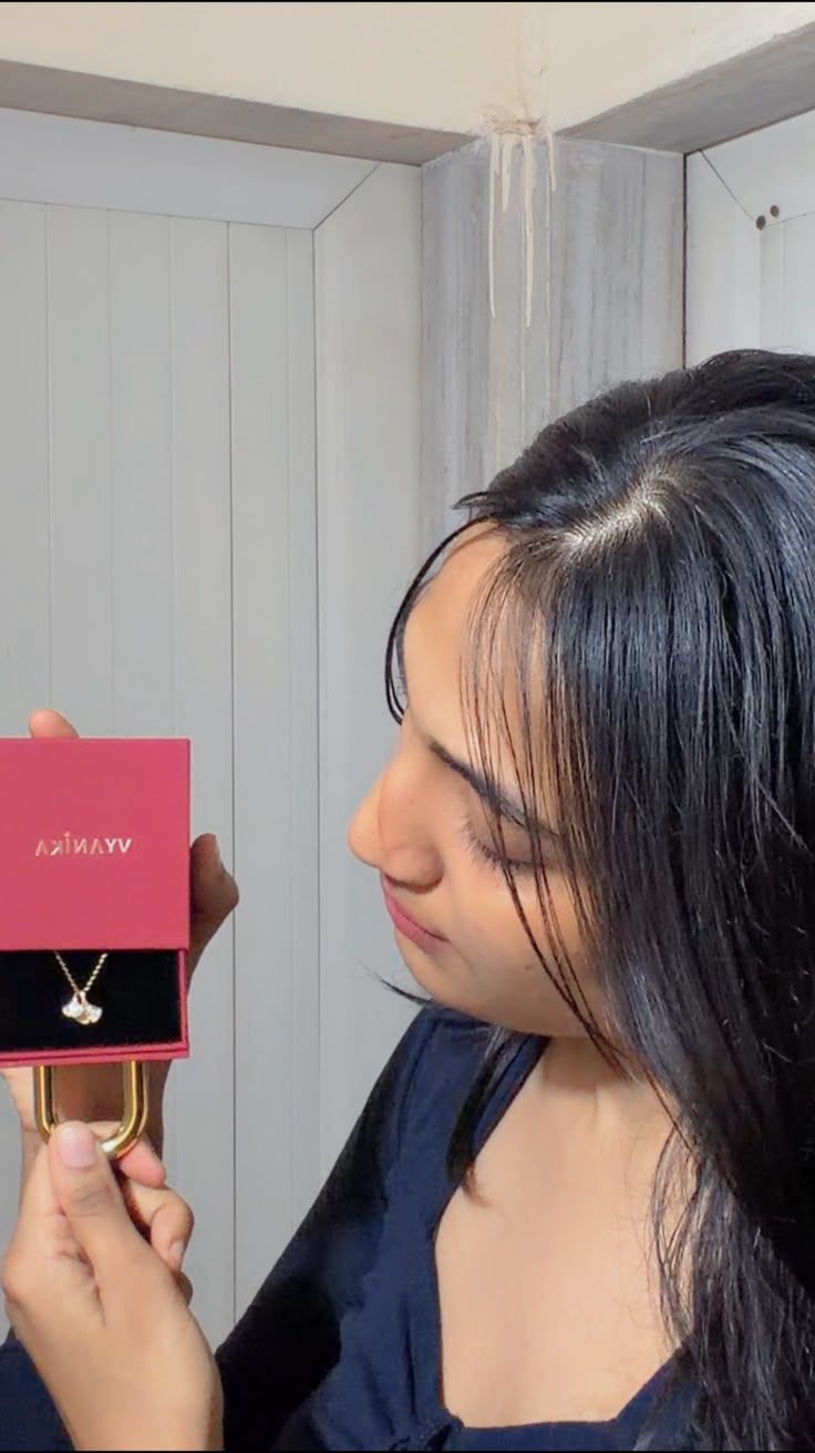 Vyanika Golden Ginkgo Leaf Charm Pendant